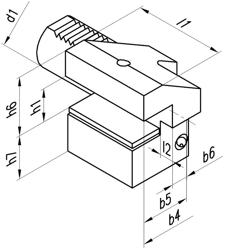 Porte Outil Axial Brw