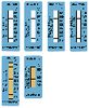 Thermometer strips