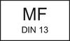 MF – Metrisches Feingewinde