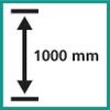 Hauteur - 1000 mm