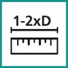 Indexable insert drills 1xD / 2xD