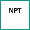 ISO Uni: NPT pipe thread, conical