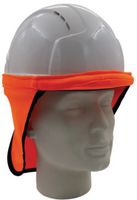 Protège-nuque orange vif UV 50+