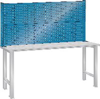 Rear perforated workbench sheet LISTA