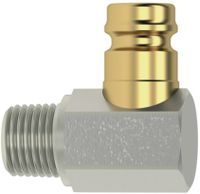 Connection nipple for coupling