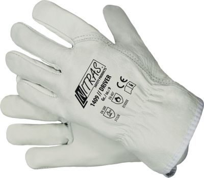 Zaštitne rukavice kožne, NITRAS Driver (1409)