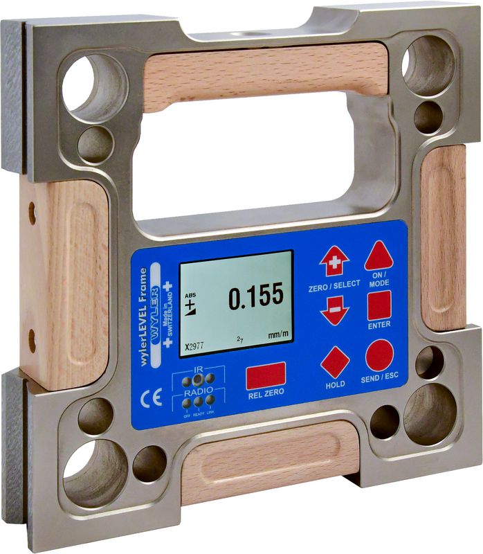 Electronic gradient indicator wylerLEVEL Frame ±1° | BRW-CH