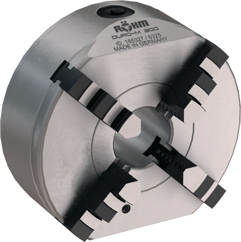 Stezna glava, 4 pakne, čelik, ROEHM Duro-M DIN 6350,  80 mm