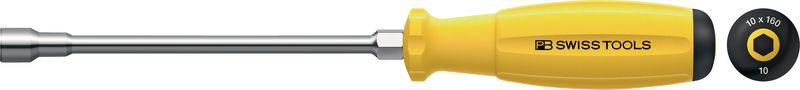 BRITOOL EXPERT Sechskantschlüssel 11 Mm – Kurzer Arm, Chrom-Vanadium-Stahl, Verzinkt Nach ISO 2936