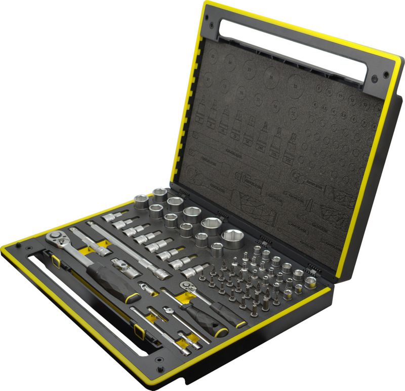 Starrett 13164 Steckschlüssel-Set, Metrisch, Sechskant T-Kugel, 5mm, 2-teilig