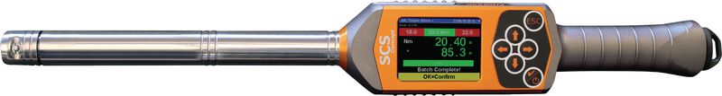 Electronic torque/rotational angle wrench SCS | BRW-CH