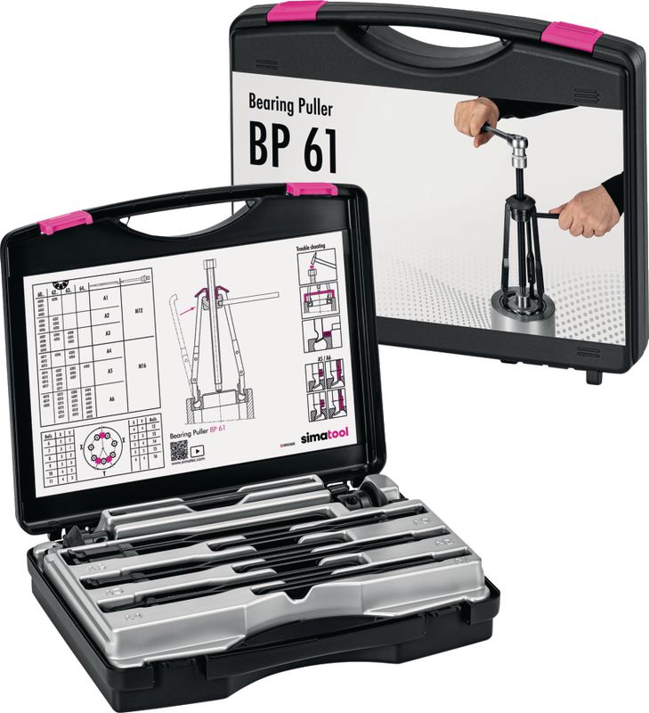 Ball bearing puller set simatool BRW