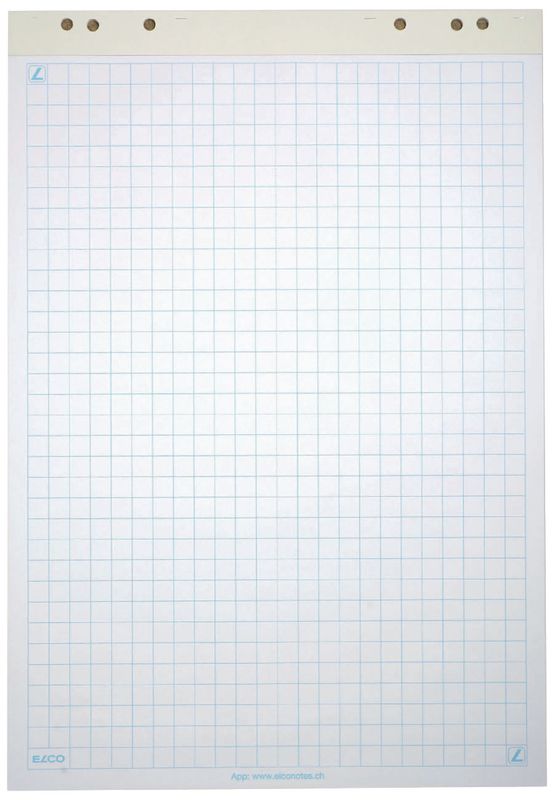 Flip chart, quad ruled ELCO | BRW-CH