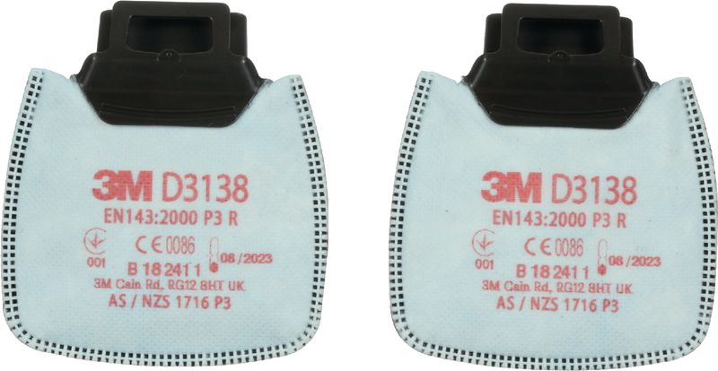 3M Partikel-Einlegefilter P2R für Atemschutzmasken Serie 6000/7000, 5925