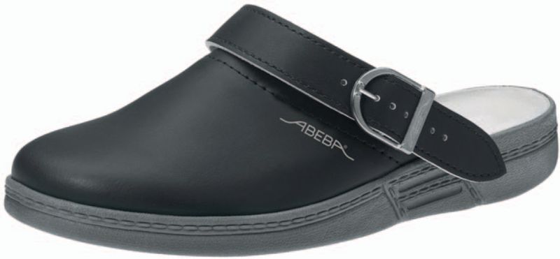 Sabots De Travail Abeba 7031 Femme - Cuir - Semelle Caoutchouc