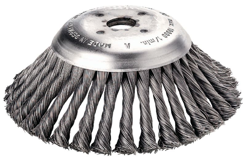 Unkrautbürste TIGER Stahldraht für Motorsensen und Freischneider