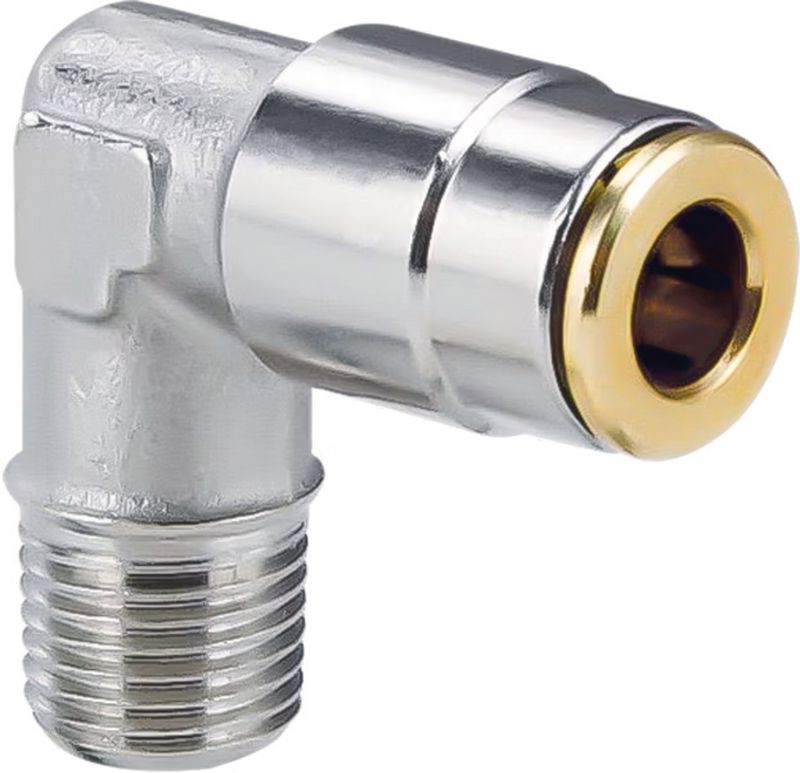 Pneumatik Steckverschraubung M5 auf 8 mm 5 Stück Push In Druckluftanschluß Steckanschluss Industriequalität
