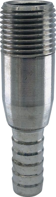 Pneumatik Steckverschraubung R 1/4 auf 8mm IQS, 4 Stück Push In Druckluftanschluß Steckanschluss (R 1/4 - 8mm