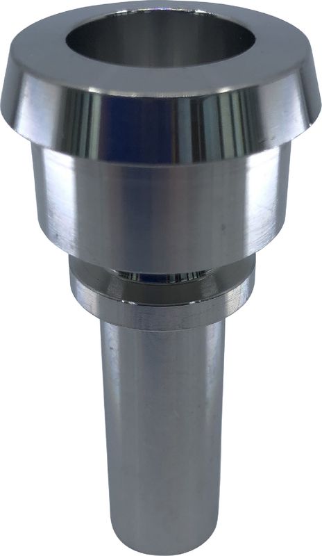 Milk pipe screw connection with tapered socket according to DIN 11851 ...