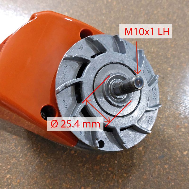 Unkrautbürste TIGER Stahldraht für Motorsensen und Freischneider