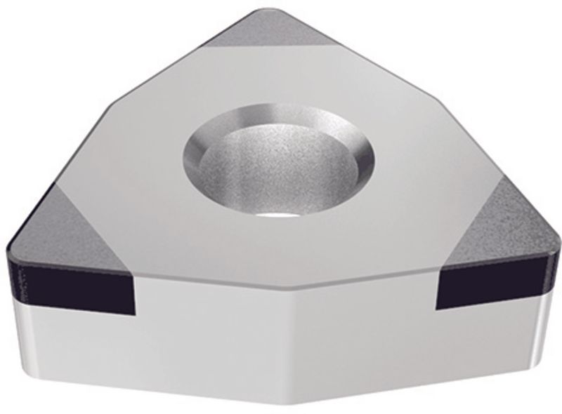 ISCAR ISO Turn (WNGA) indexable insert with CBN multiple placement | BRW-CH