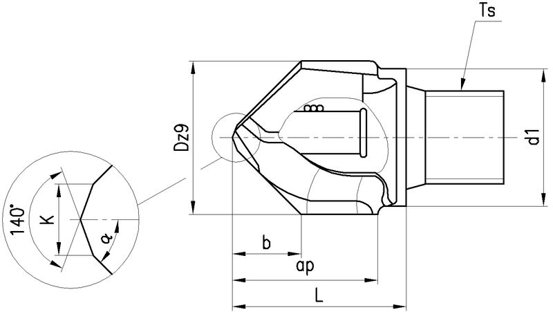 ISCAR Milling head Multi-Master | BRW-CH